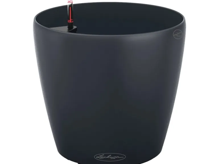 Lechuza® Pflanzgefäß Classico Color 28 Schiefergrau Ø 28 cm