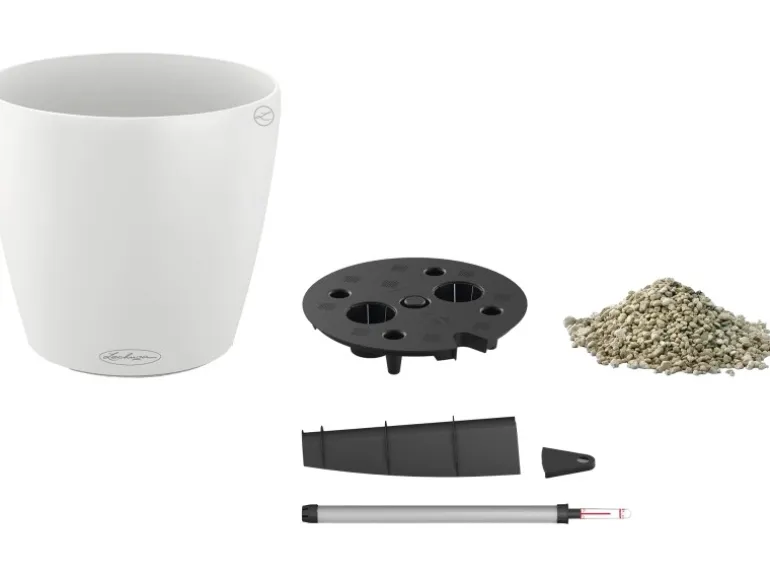 Lechuza® Pflanzgefäß Classico Color 21 Weiß Ø 21 cm