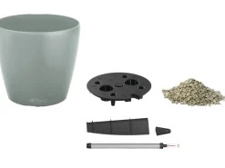 Lechuza® Pflanzgefäß Classico Color Eco 21 Hellgrau Ø 22 cm