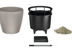 Lechuza® Pflanzgefäß Classico Color Ls 28 Sandbraun Ø 28 cm