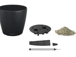 Lechuza® Pflanzgefäß Classico Color Eco 21 Dunkelgrau Ø 22 cm