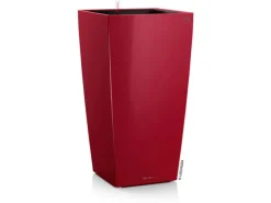 Lechuza® Pflanzgefäß Cubico Premium 30 Scarlet Rot hochglanz 30 cm x 30 cm