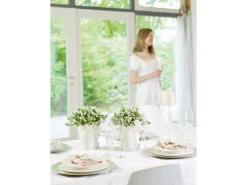 Lechuza® Pflanzgefäß Mini-Deltini Weiß hochglanz Ø 10 cm