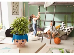 Lechuza® Pflanzgefäß Ojo 21 cm x 21 cm x 16 cm Ocean Blue