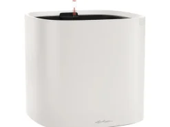 Lechuza® Pflanzgefäß Pila Color Planter 35 cm x 35 cm x 33 cm Lichtgrau