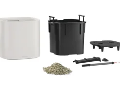 Lechuza® Pflanzgefäß Pila Color Planter 35 cm x 35 cm x 33 cm Lichtgrau