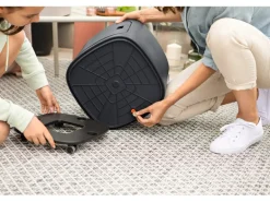 Lechuza® Pflanzgefäß Pila Color Planter 35 cm x 35 cm x 33 cm Lichtgrau