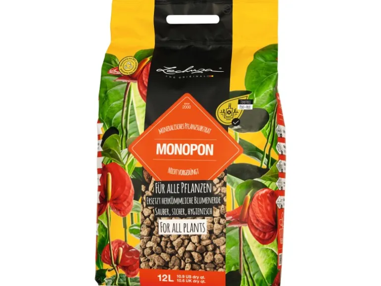 Lechuza® Pflanzsubstrat Mono Pon 12 l Neutral