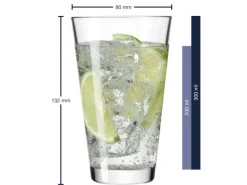 Leonardo Ciao Trinkgläser Wassergläser Stapelgläser 300 ml 48er Set