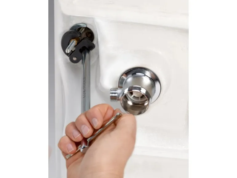 LUX-TOOLS Standhahnmutternschlüssel 25 cm Comfort