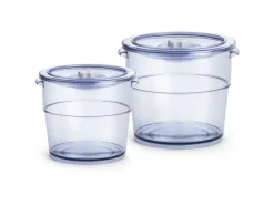 Magic Vac Vakuumierbehälter-Set Executive Line Rund 2 l und 4 l