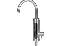 Maxxmee Warm und Kaltwasserarmatur mit integrierter Heizspirale Edelstahl 3600 W