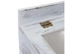 MCW Besteckkiste C25 Weiß Shabby