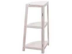 MCW Eckregal K44 Shabby Weiß