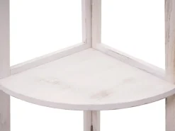 MCW Eckregal K44 Shabby Weiß