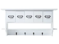 MCW Küchenregal C49 5 Schubladen Weiß