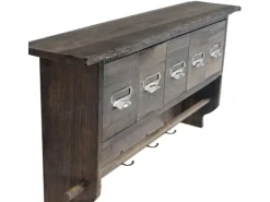 MCW Küchenregal C49 5 Schubladen Braun