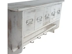 MCW Küchenregal C49 5 Schubladen Shabby Look Weiß