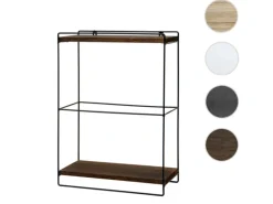 MCW Wandregal K77 50x35x17cm Dunkelbraun