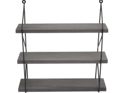 MCW Wandregal K78 40x40x13cm Dunkelgrau