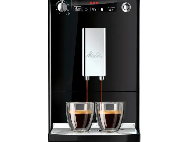 Melitta Espresso- Kaffeevollautomat Caffeo Solo Schwarz