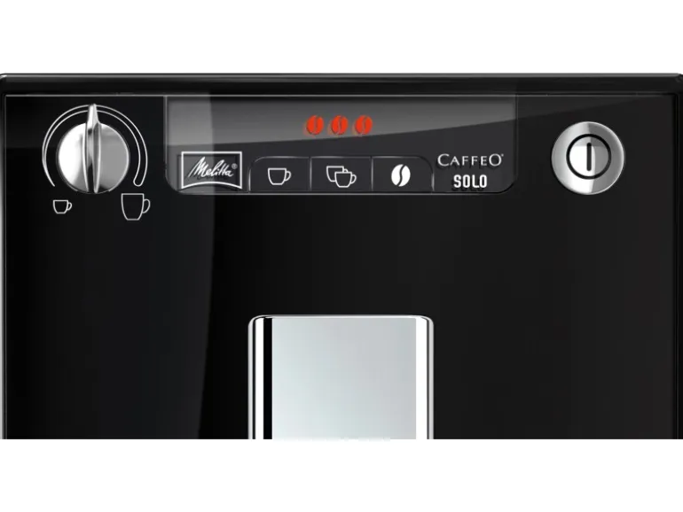 Melitta Espresso- Kaffeevollautomat Caffeo Solo Schwarz