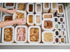 Mepal Modula Vorratsdosen-Set 9-teilig Weiß