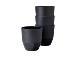 Mepal Silueta Becher 200 ml 4er Set Nordic Black