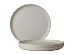 Mepal Silueta Essteller 26 cm 4er Set Nordic White