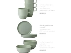 Mepal Silueta Frühstücks-Set 12-teilig Nordic White