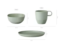 Mepal Silueta Frühstücks-Set 12-teilig Nordic Black