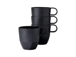 Mepal Silueta Henkelbecher 300 ml 4er Set Nordic Black