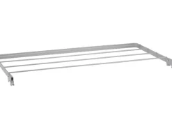 Metall-Kleiderständer 80 cm x 40 cm Silber