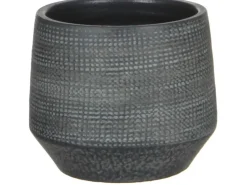 Mica Decorations Pflanztopf Guido Ø 15 cm Grau