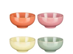 Mica Decorations Rico Schale Mehrfarbig 4 Stk. H 6 cm x Ø 12,5 cm