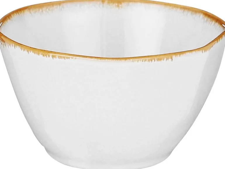 Mica Decorations Schale Tabo Weiß 5 Ø 11 cm