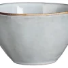 Mica Decorations Tabo Schüssel H 6,5 x Ø 14 cm Hellgrau