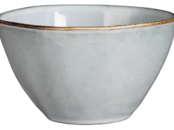 Mica Decorations Tabo Schüssel H 6,5 x Ø 14 cm Hellgrau