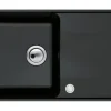 Miló Einbauspüle Granitverbundstoff Piu 78 Schwarz