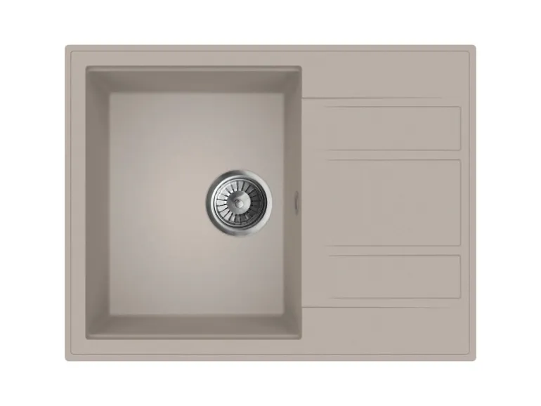 Miló Einbauspüle Granitverbundstoff Luxuria 65 Sand