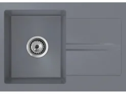 Miló Einbauspüle Granitverbundwerkstoff Grau