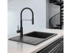 Miló Einbauspüle Granitverbundstoff Luxuria 65 Graphit