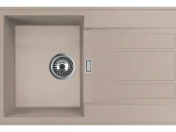 Miló Einbauspüle Granitverbundstoff Piatto 78 Sandbeige