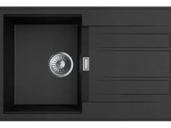 Miló Einbauspüle Granitverbundstoff Piatto 78 Graphit