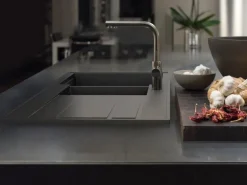 Miló Einbauspüle Granitverbundstoff Luxuria 100 Graphit