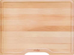 Miló Schneidebrett für die Spüle Buchenholz Natur
