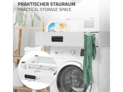 ML-Design Verbindungsrahmen für Waschmaschine mit Ausziehbarer Schublade 60x55cm