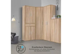 mokebo Midischrank in Braun Der Praktische Mehrzweckschrank oder Aufbewahrungsschrank