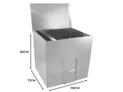 Monstershop Kohleeimer 500kg