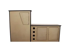 Monstershop VW T4 T5 Camper Van Wohnwagen Küche Linkslenker